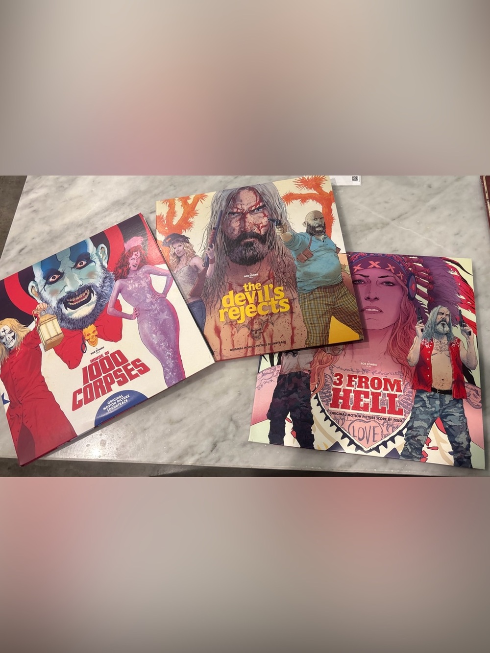 Rob Zombie Firefly Trilogy Vinyl Soundtrack Set of 3 House of 1000 Corpses